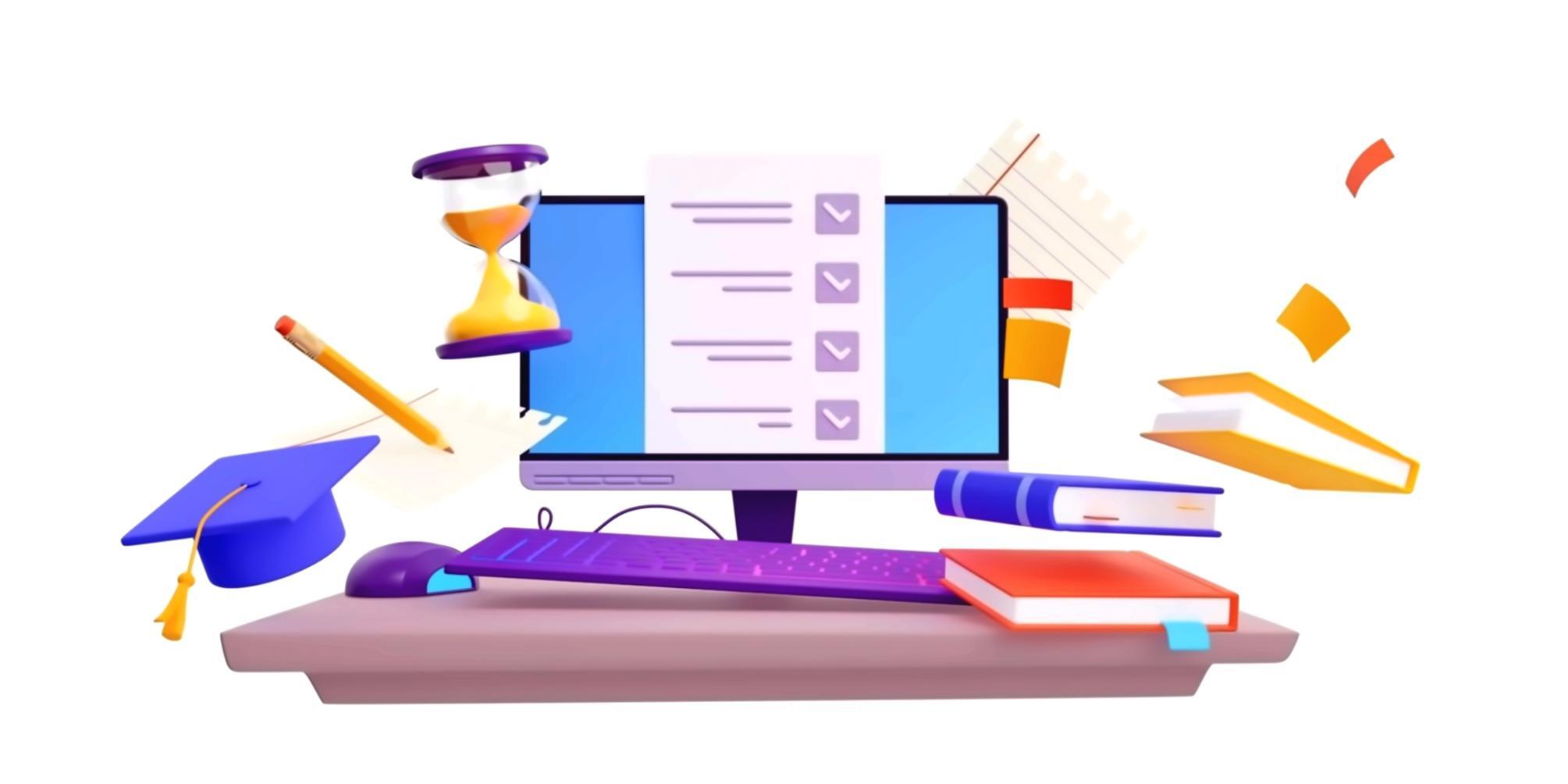 Webinar-Umgebung mit professioneller Einrichtung für Online-Kurse